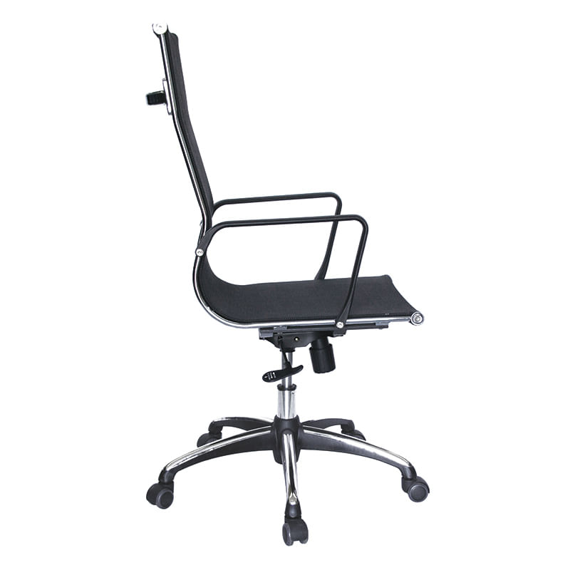 SILLON EJECUTIVO RESPALDO ALTO MALLA TRAVIS NEGRO