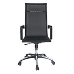 SILLON EJECUTIVO RESPALDO ALTO MALLA TRAVIS NEGRO