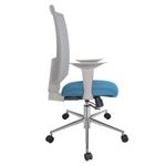 SILLON EJECUTIVO RESP ALTO MALLA FLASH AZUL