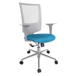 SILLON EJECUTIVO RESP ALTO MALLA FLASH AZUL