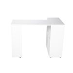 ESCRITORIO HOME CON LIBRERO 108 MT BLANCO