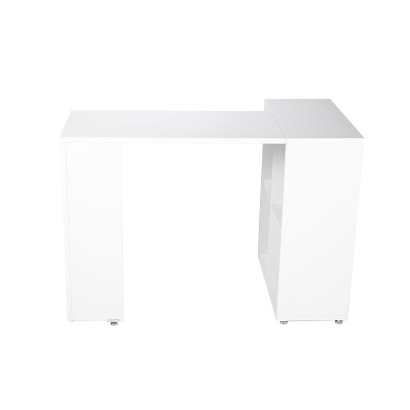 ESCRITORIO HOME CON LIBRERO 108 MT BLANCO