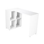 ESCRITORIO HOME CON LIBRERO 108 MT BLANCO