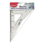 ESCUADRAS ACRILICO SEMI PROFESIONAL 28CMS SIN BISEL C/G