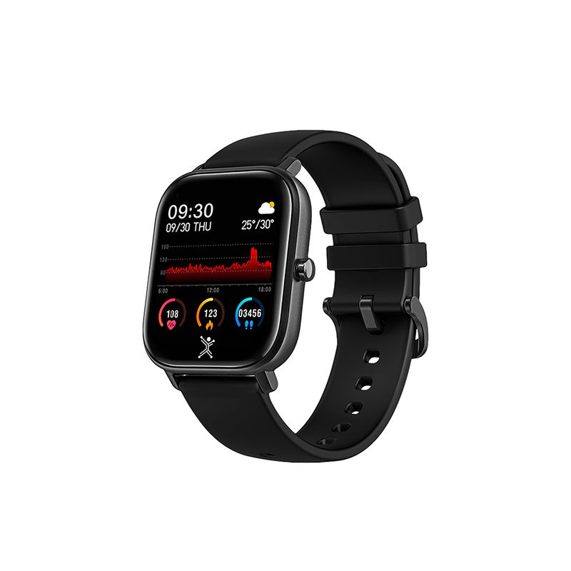 SMARTWATCH KARVON MONITOR SPORTS, NEGRO