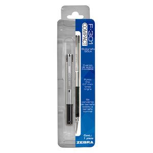 Boligrafo Fino Negro F301 Compact Est Pet 7906-30