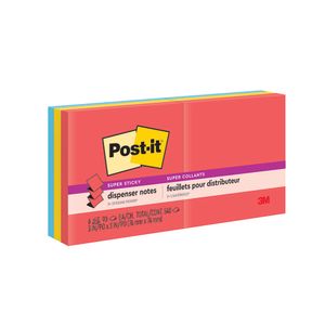 Notas Adhesivas Pop Up 3X3 Ss Cols Brillantes C/6Blk 70007019238