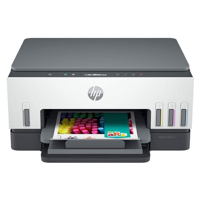 IMPRESORA MULTIFUNCIONAL HP SMART TANK 670 COLOR WIRELESS