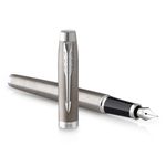 PLUMA ESTILOGRAFICA FINA STAINLESS STEEL CT
