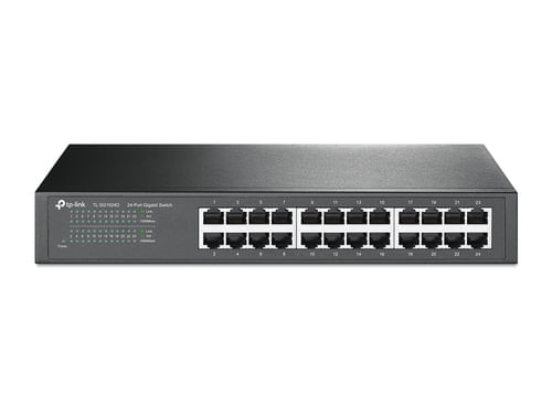 TP-LINK TL-SG1024D switch No administrado Gigabit Ethernet (10/100/1000) Gris