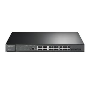 Switch Jetstream  Gigabit Tp-Link Administrable L2 (Tl-Sg3428Xmp) De (24) Puertos 10/100/1000 Mbps Y (4) 10 Ge Sfp  Tl-Sg3428Xmp