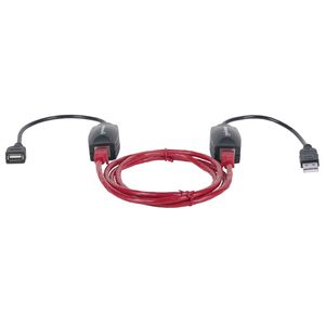 Cable Usb - Extensor Usb Manhattan, Usb A / Rj45, Usb A / Rj45, Macho/Hembra, Negro 179300