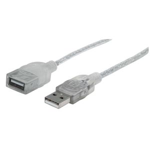 Cable Usb - Extension Manhattan, 1,8 M, Usb A, Usb A, Macho/Hembra 336314