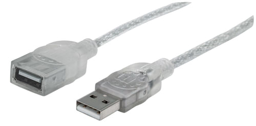 Manhattan 336314 cable USB 1,8 m USB 20 USB A Plata