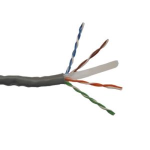 Bobina De Cable Utp Cat6+ Belden 2412 008A1000, 305 M, Gris, Interior, Cat6+, 100% Cobre 2412 008A1000