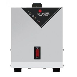 Regulador Smartbitt Sbavr 2000, Color Blanco, Hogar Y Oficina, 2000 Va, 1200 W Sbavr 2000