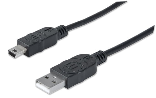 Manhattan 333375 cable USB 1,8 m USB 20 USB A Mini-USB B Negro