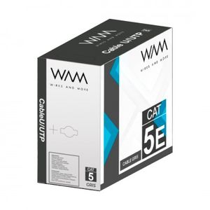 Cable Utp Wam Cat5E-Gris, 305 M, Gris, Cat5E Cat5E-Gris