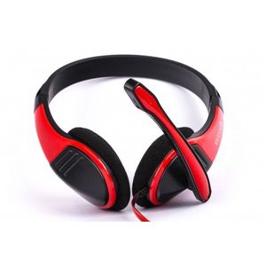 Audífonos Naceb Technology Na-589Ro, Negro, 3,5 Mm Na-589 Rojo