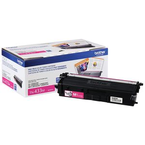 Tóner Brother Tn433M, 4000 Páginas, Rosa Tn433M