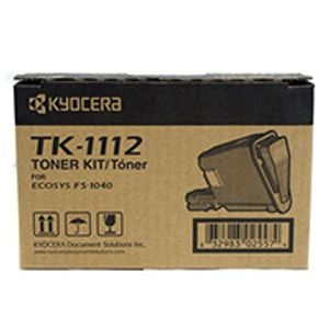 Tóner Kyocera Tk-1112, 2500 Páginas, Negro, Fs- 1040, Fs-1020Mfp, Fs-1120Mfp. 1T02M50Ux0