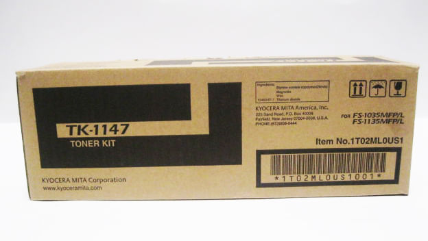 3601 - KYOCERA TK-1147 cartucho de tóner 1 pieza(s) Original Negro