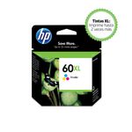 CARTUCHO DE TINTA HP 60XL COLOR CC644WL