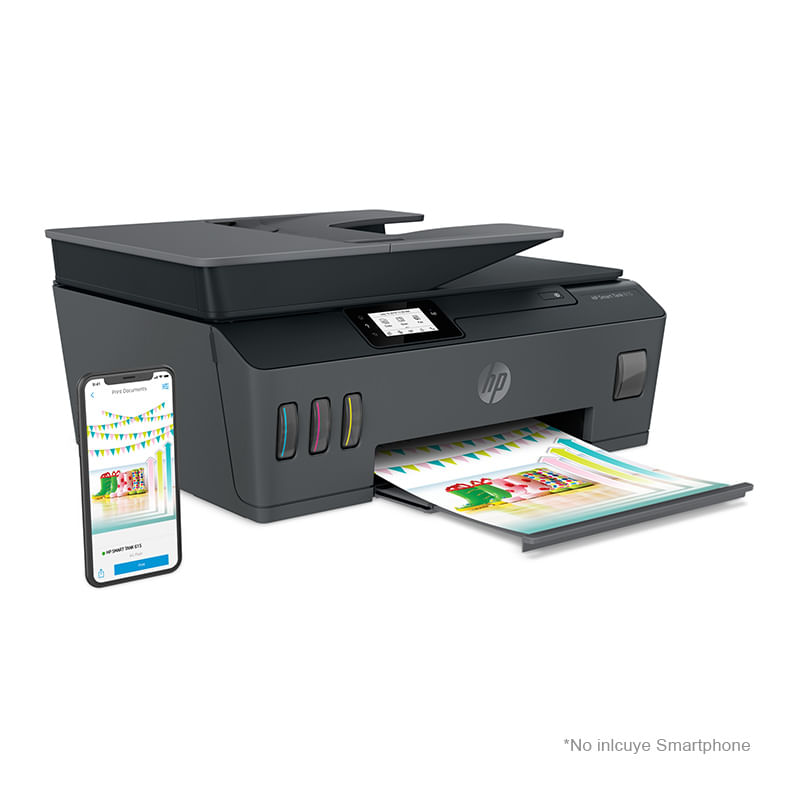 IMPRESORA MULTIFUNCIONAL HP SMART TANK 615 COLOR WIRELESS