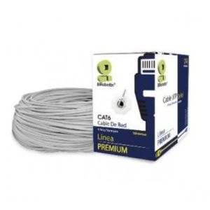 Bobina Brobotix 062410, 100 M, Gris, Interior, Cat6, Cca 062410