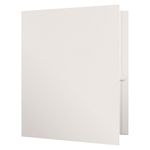FOLDER CARTA EJECUTIVO BLANCO CON 5PZAS