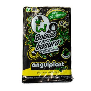 Bolsa Negra Por Kilo 60 X 90 Cm Anguiplast Bn 60X90