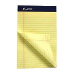 BLOCK AMARILLO  5"x8" 50H RAYAS AMPAD