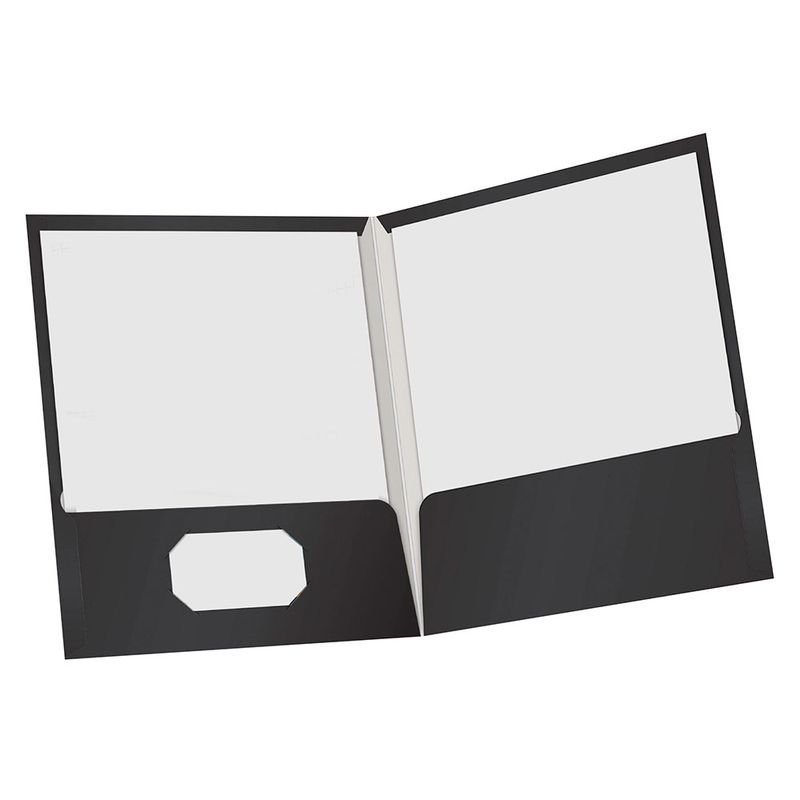 FOLDER CARTA EJECUTIVO NEGRO CON 5PZAS