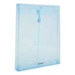 SOBRE BOLSA CARTA CON RONDANA VERTICAL PLASTICO COLORES