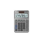 CALCULADORA ESCRITORIO CASIO MS-120FM 12DIG CHICA SOLAR/BATERIA GRIS