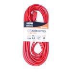 EXTENSION ELECTRICA DE USO RUDO 10 MT 3 ENTRADAS NARANJA