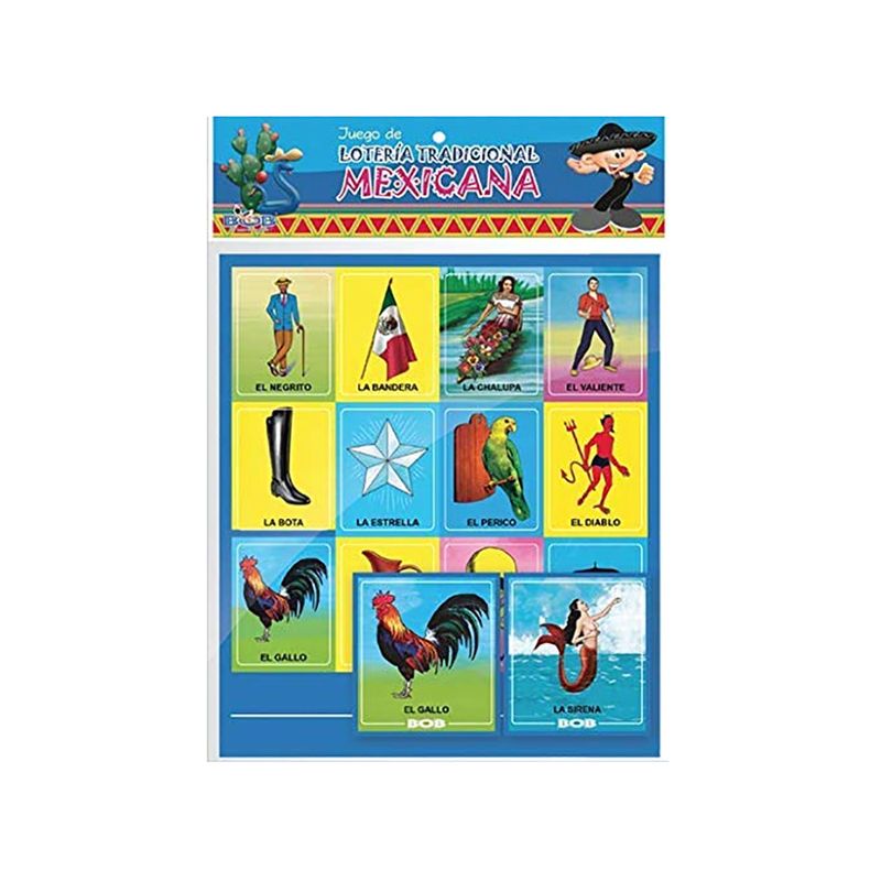 JUEGO DE LOTERIA TRADICIONAL MEXICANA