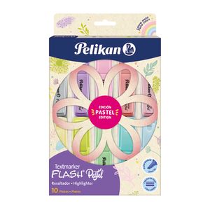 Marcatextos Flash Pastel Con 10 Piezas Pelikan 30160402