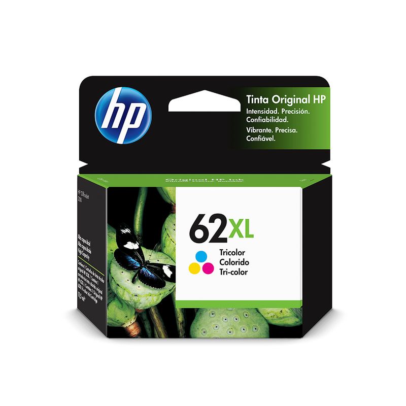 CARTUCHO DE TINTA HP 62XL TRICOLOR C2P07AL