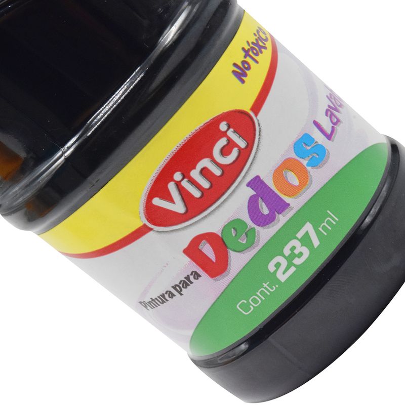 PINTURA DIGITAL NEGRA 237ML VINCI FUN PRO