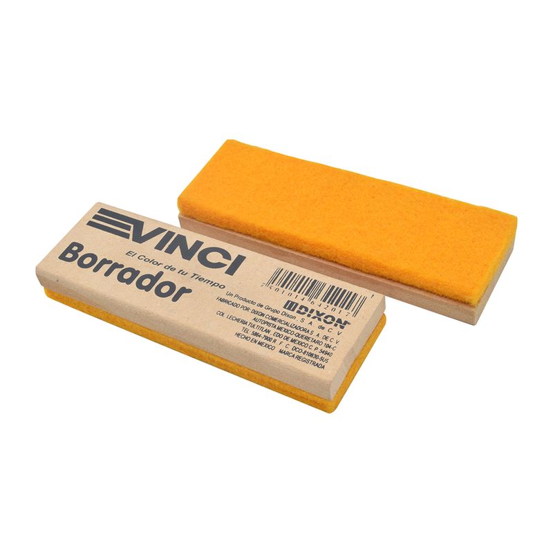 BORRADOR FIELTRO PARA PIZARRON BASE MADERA VINCI