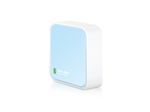 TP-LINK 300Mbps Wireless N Nano Router router inalámbrico Ethernet rápido Banda única (2,4 GHz) Azul, Blanco