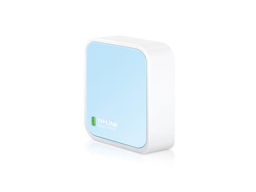 TP-LINK 300Mbps Wireless N Nano Router router inalámbrico Ethernet rápido Banda única (2,4 GHz) Azul, Blanco