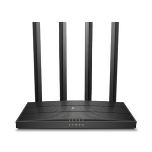 Router Inalámbrico Gigabit Dual Band Ac Tp-Link Archer C80, 1.300 Mbps, 2.4 Ghz / 5 Ghz, Omnidireccional, 4, Negro Archer C80