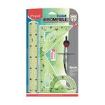 JUEGO GEOMETRIA MEDIANO IRROMPIBLE METAL
