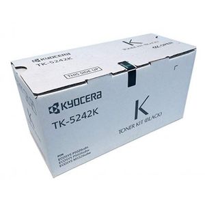 Toner Kyocera Tk-5242K, 4000 Páginas, Negro, Ecosys P5026Cdw 1T02R70Us0