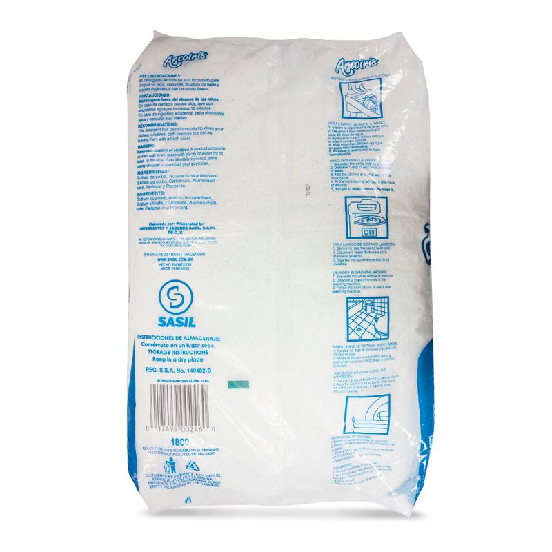 DETERGENTE MULTIUSOS ARCOIRIS FLORAL 10 KGS