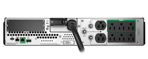 APC SMT3000RM2UC sistema de alimentación ininterrumpida (UPS) Línea interactiva 2,88 kVA 2700 W 8 salidas AC
