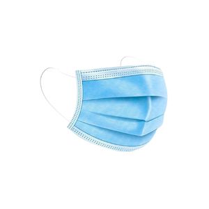 Cubrebocas 3 Capas Niño Azul C/10Pzas Cb-1826Pl Niño