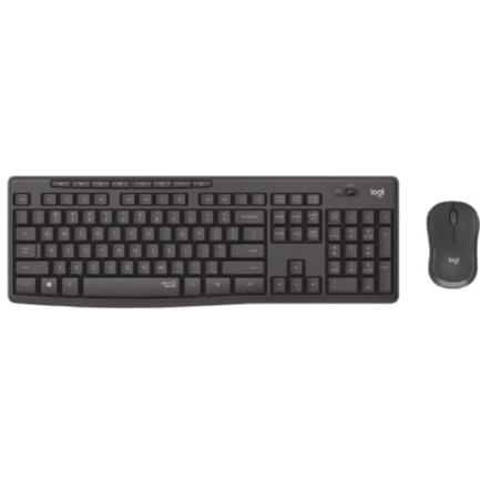 9686 - Teclado y Mouse Logitech MK295 Silent Inalámbrico USB Color Grafito